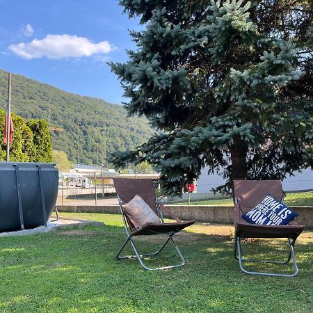 Casa Stefania Con Giardino A Lugano Otel Grancia Dış mekan fotoğraf