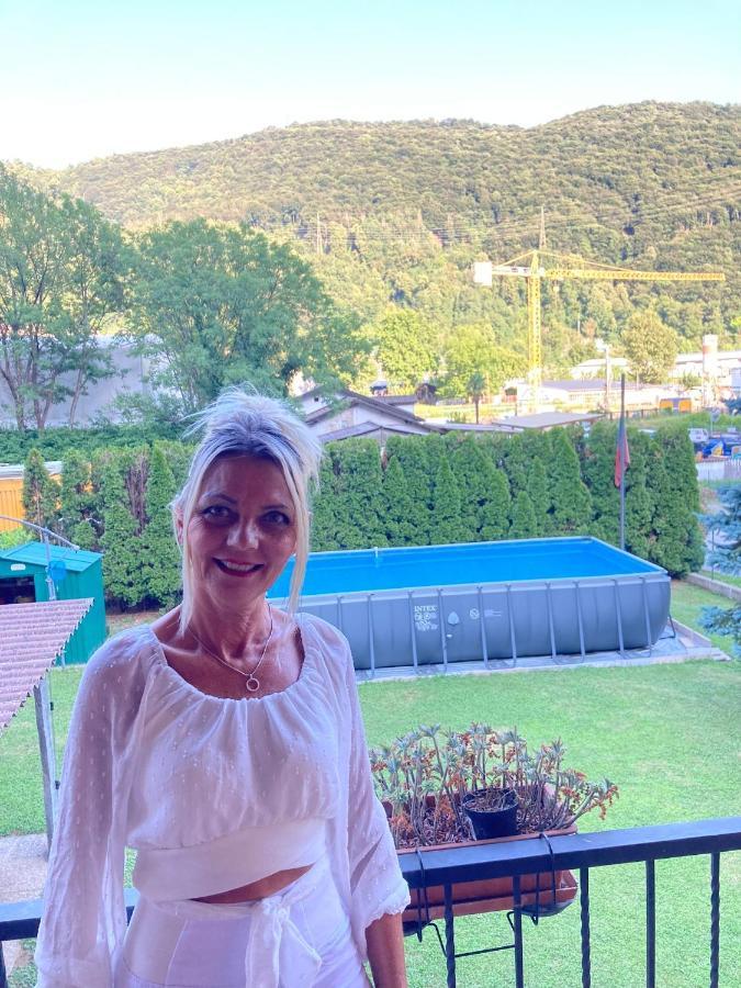 Casa Stefania Con Giardino A Lugano Otel Grancia Dış mekan fotoğraf