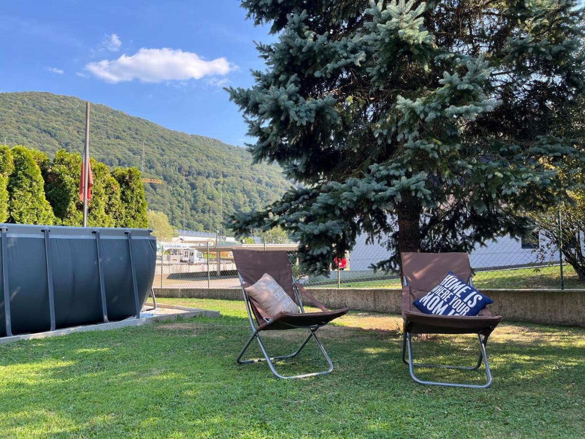 Casa Stefania Con Giardino A Lugano Otel Grancia Dış mekan fotoğraf
