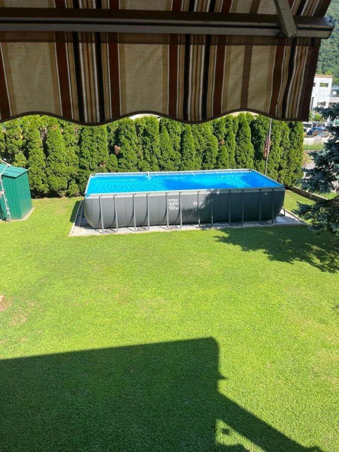 Casa Stefania Con Giardino A Lugano Otel Grancia Dış mekan fotoğraf